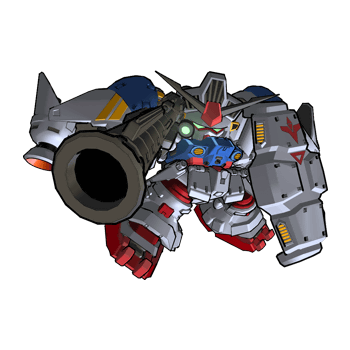 :【“HGUC RX-78 GP02A”】、【“HGUC GP02A(Type-MLRS)”】、【“MG RX-78 GP02A”】等等。在这里我们特别推荐和《SD敢达先驱的荣耀》一致的SD比例的食玩【“新FW RX-78 GP02A”】