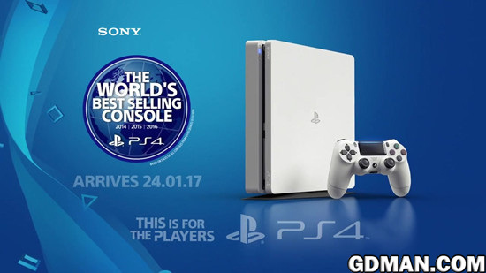 PS4 Slim冰川白配色发售日公布